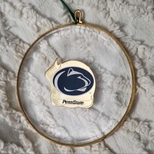 Penn State Christmas Holiday 2000 Ornament with Gold Trim Nittany Lions
